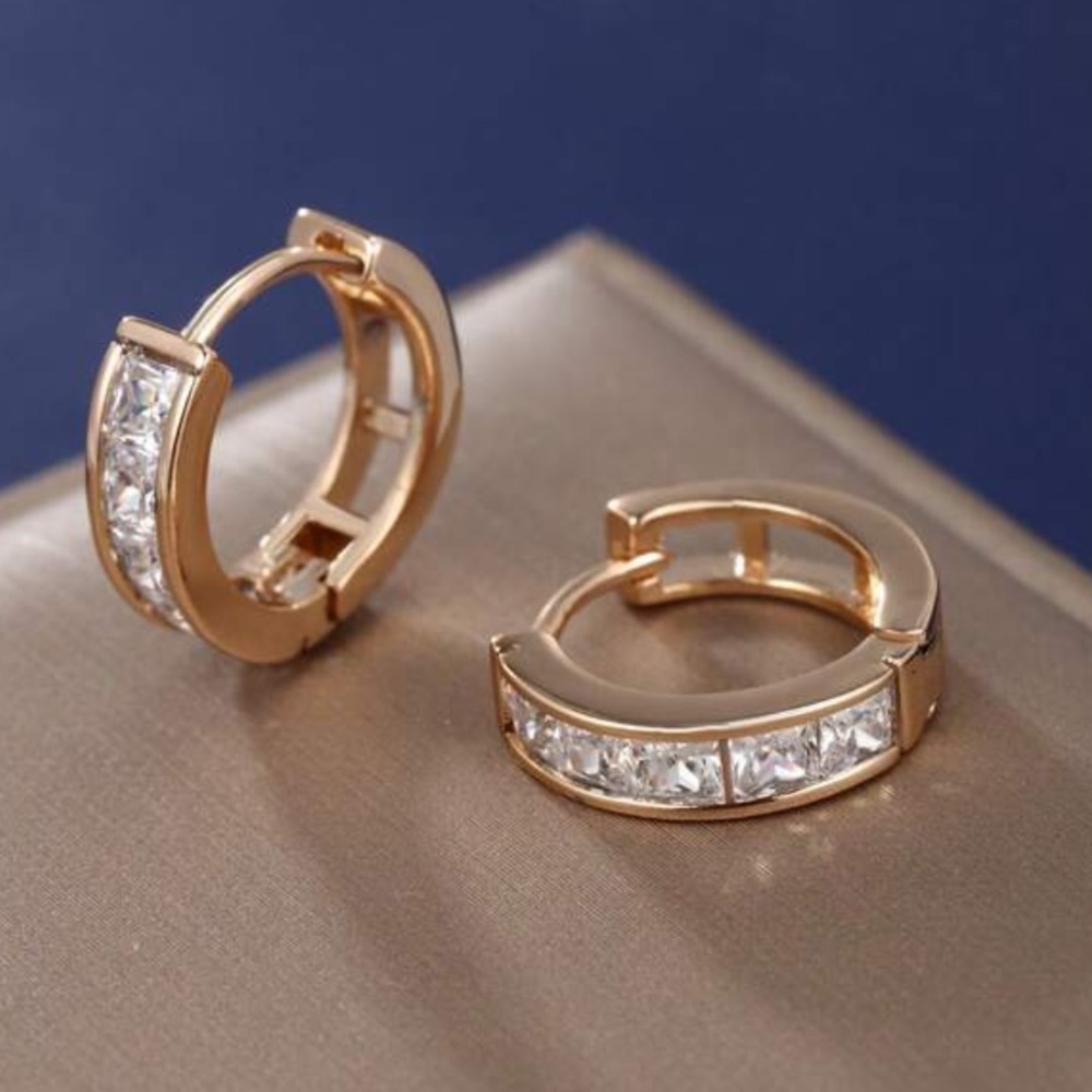 🌷New🌷 Fashionable &Simple &Versatile Round Hoop Earrings, Great For Daily Wear